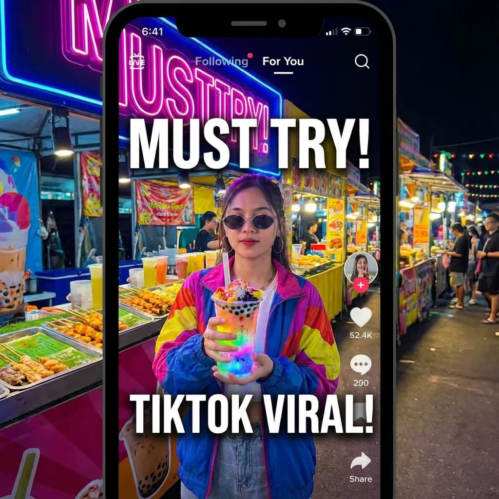TikTok Trending Style - Viral Video Aesthetic