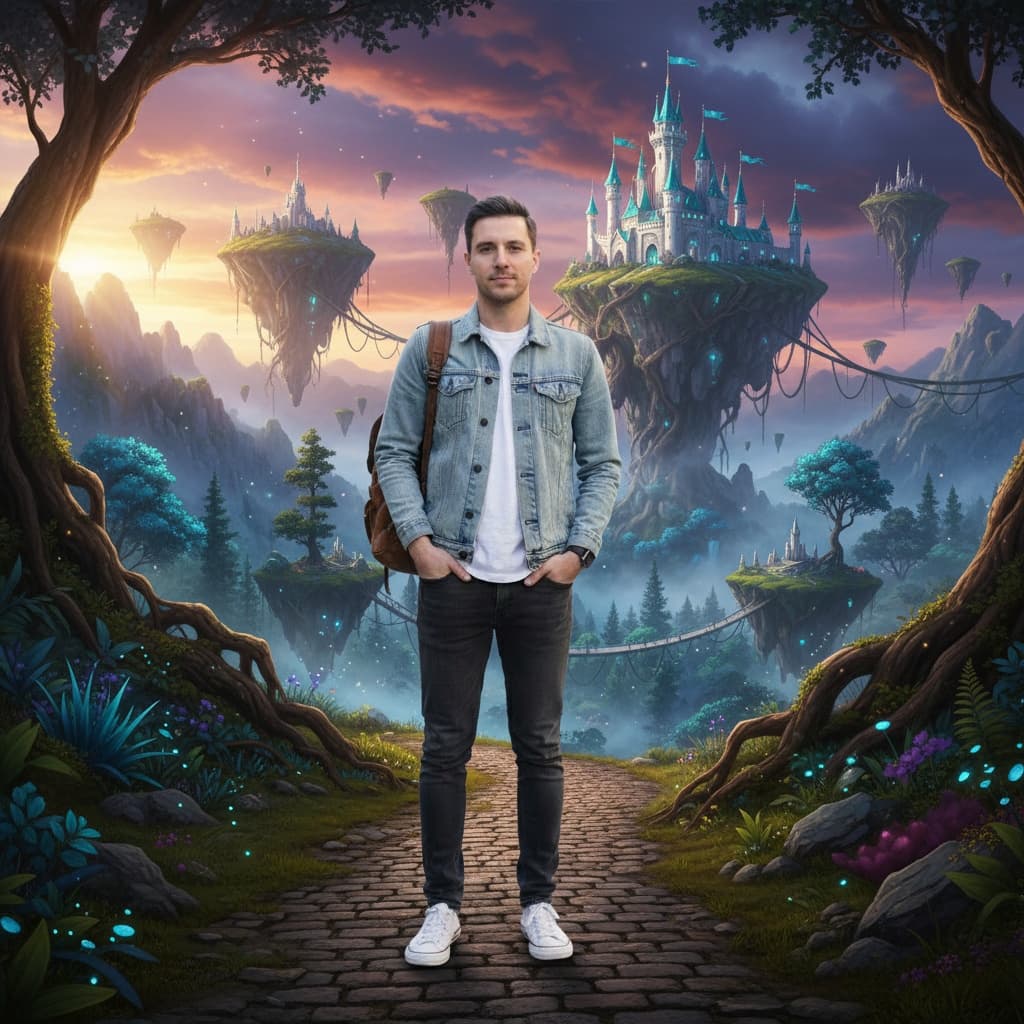 Fantasy Environment Background Replacement - After